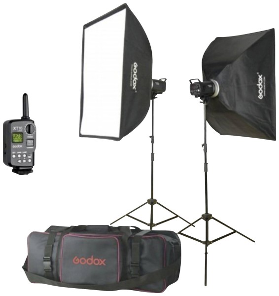 GODOX GODOX MS200-F Studio-Kit Studioblitzgeräte-Kit 2 x 200Ws