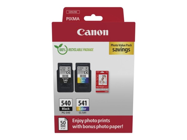 CANON PG-540 / CL-541 Photo Value Pack 5225B013