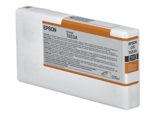 EPSON orange Tintenpatrone C13T653A00