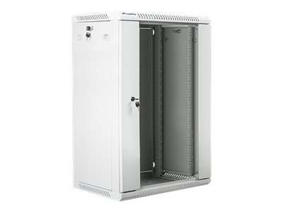 LANBERG Wand- Rack 19 " 18U 600X450mm grau (WF01-6418-10S) WF01-6418-10S