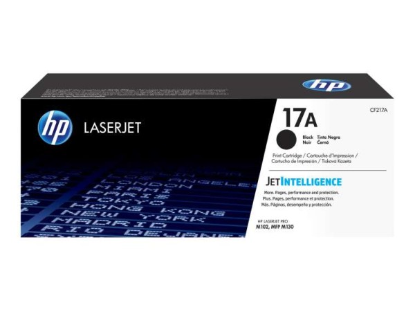 HP 17A Schwarz LaserJet Tonerpatrone (CF217A) CF217A