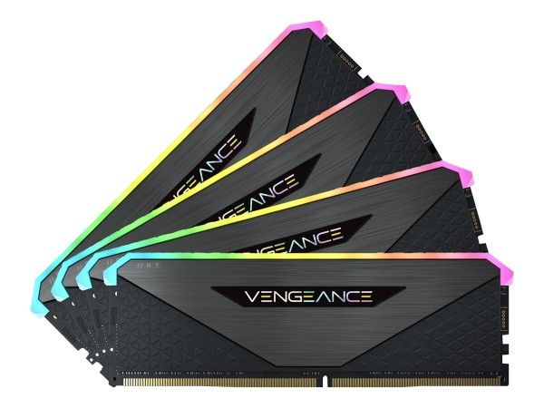 CORSAIR Vengeance RGB 64GB Kit (4x16GB) CMN64GX4M4Z3600C18