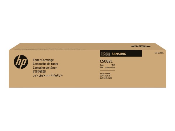 HP SAMSUNG CLT C5082L Cyan Tonerpatrone (SU055A)