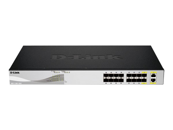 D-LINK D-LINK DXS-1100-16SC - Switch - Smart - 14 x SFP+ + 2 x 10 Gigabit SFP+ - an Rack montierbar (DXS-11