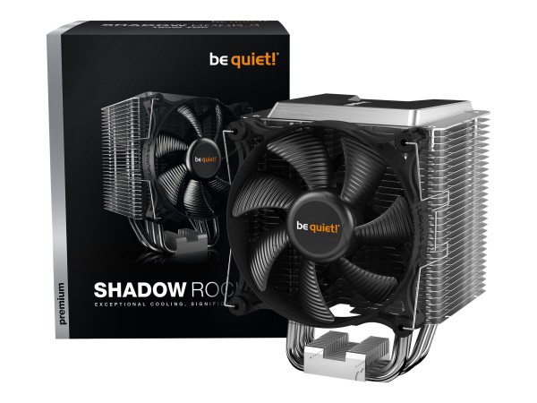 BE QUIET ! Shadow Rock 3 CPU Kühler für AMD und Intel CPU´s BK004