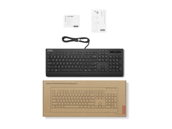 LENOVO LENOVO Smartcard Wired keyboard II-German w/copilot button