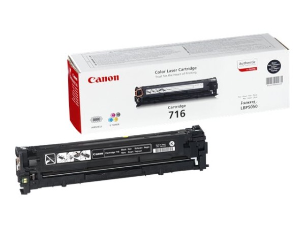 CANON CANON 716 Black Schwarz Tonerpatrone