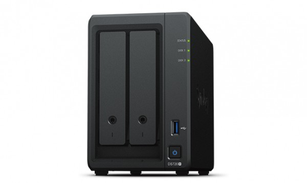 Synology DiskStation DS720+ - NAS - Desktop - Intel® Celeron® - J4125 - Schwarz