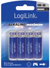 LogiLink Alkaline Batterie "Ultra Power", Mignon (AA/LR6)