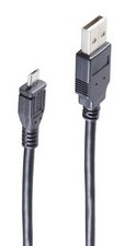 shiverpeaks BASIC-S USB 2.0 Micro Kabel, USB-A - Micro USB-B