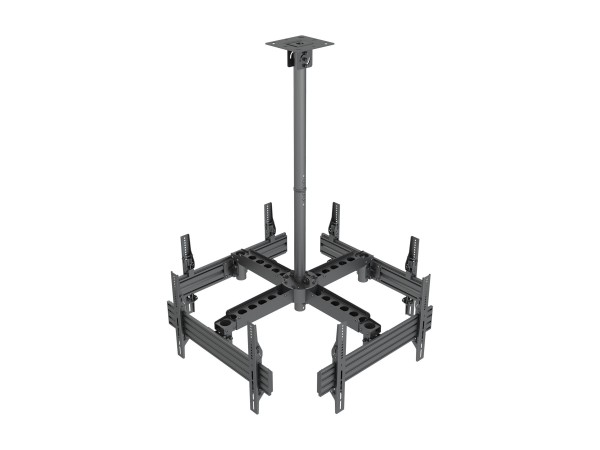 EQUIP EQUIP Deckenhalterung 32"-65" Flat Screen schwarz Quad