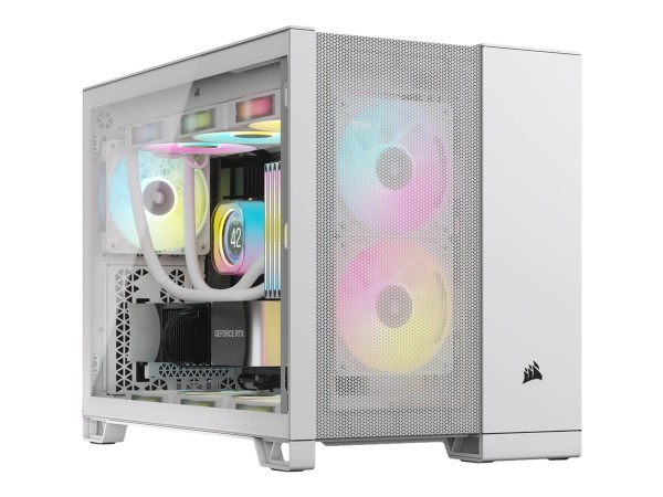 CORSAIR CORSAIR Geh Midi 2500D Airflow (Tempered Glass) White