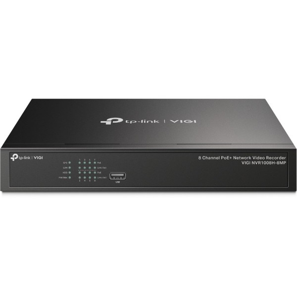 TP-LINK TP-LINK Omada IPCam VIGI NVR1008H-8MP Channel PoE Network
