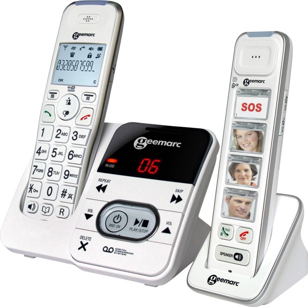GEEMARC GEEMARC PACK Mobility 295 Schnurloses Seniorentelefon