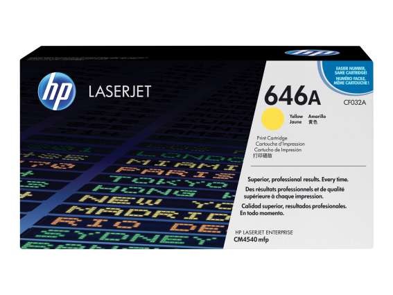 HP 646A Gelb LaserJet Tonerpatrone (CF032A) CF032A