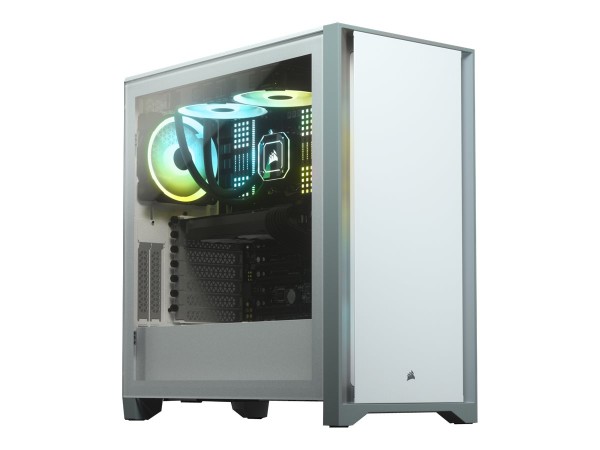 CORSAIR CORSAIR Midi 4000D (Tempered Glass) White