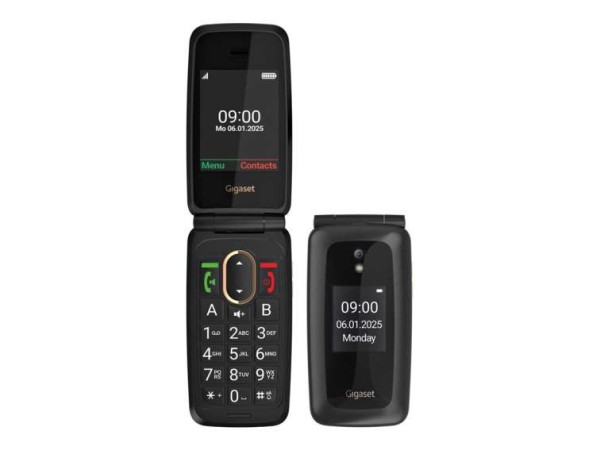 GIGASET GL795 SIM Featurephone 4G Dark Grey LTE-4G/ 3G/ 2G, SOS-Button, 2MB S30853-H1235-R101