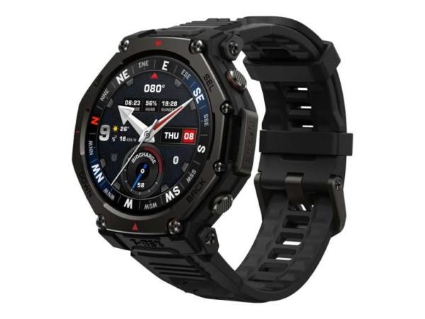 HUAMI TECHNOLOGY Amazfit T-Rex 3 Pro 44mm Tactical Black Smartwatch HYROX-M W2548GL5N