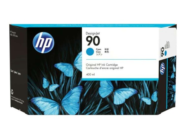 HP 90 Cyan Tintenpatrone C5061A