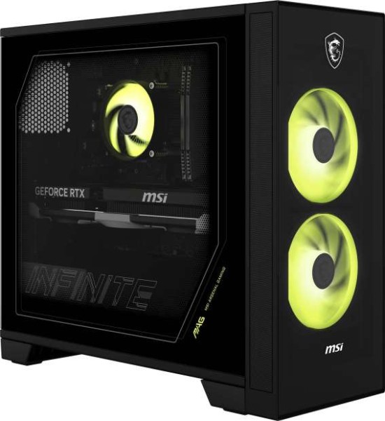 MSI MAG Infinite S AI 2NVM7-002AT Gaming PC Ultra 7 265F 16GB 1TB W11 00B94321-002