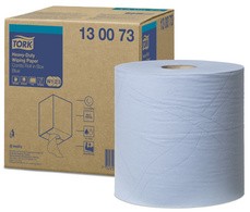 TORK Mehrzweck-Putzrolle, 2-lagig, blau, 170 m - extra stark