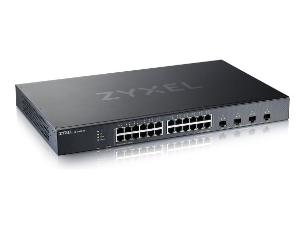 ZYXEL 28-Port Smart Managed Switch, 24x GbE RJ45, 4x 10G SFP+, Hybrid Mod XGS1935-28-EU0101F