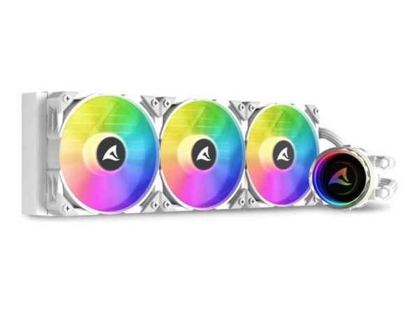 SHARKOON S90 RGB White AIO 360mm (weiß) 4044951038619