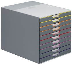 DURABLE Schubladenbox VARICOLOR MIX 10, mit Schubladen