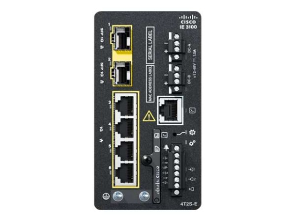 CISCO SYSTEMS IE3100 W/4GE COPPER 2GE SFP IE-3100-4T2S-E