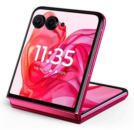 MOTOROLA MOTOROLA RAZR 50 ultra 12/512 smartphone, Hot Pink