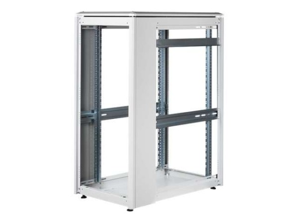 DIGITUS 26HE Netzwerkschrank Unique, 1342x600x1000mm, grau DN-31103