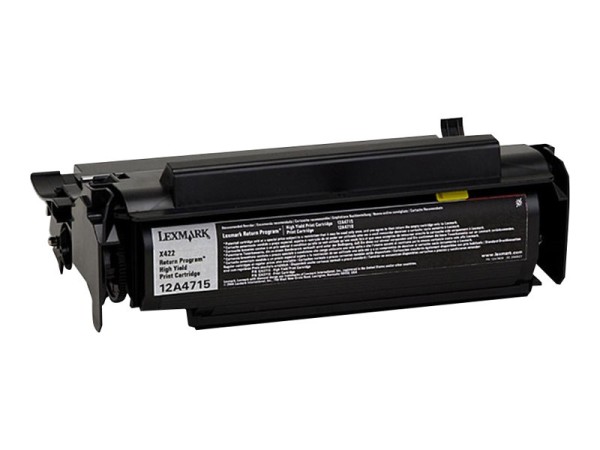 LEXMARK Schwarz Tonerpatrone LRP 12A4715