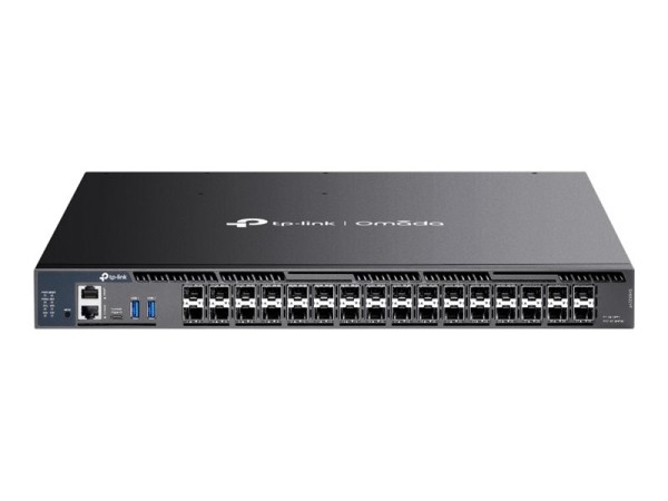 TP-LINK Omada 26-Port 10G Stackable L3 Managed Aggregation Switch with 6 25 SX6632YF