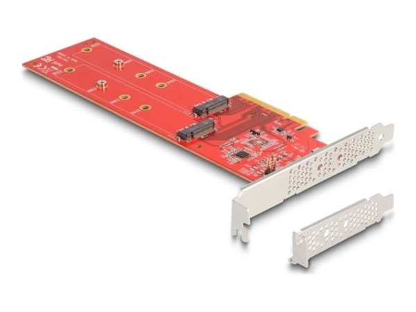 DELOCK PCI Express x8 Karte zu 2 x intern NVMe M.2 Key M110 90616