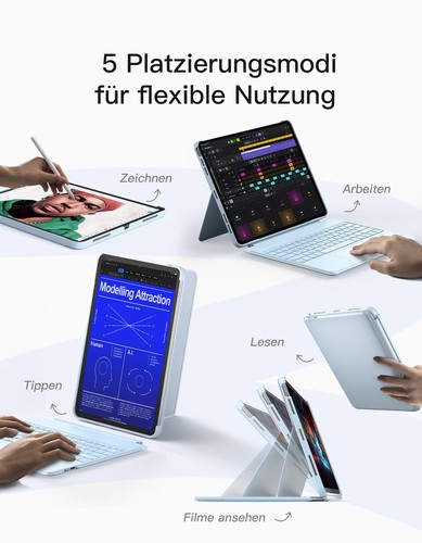 INATECK INATECK Keyboard iPad 04118 blue [KB04118_blue]