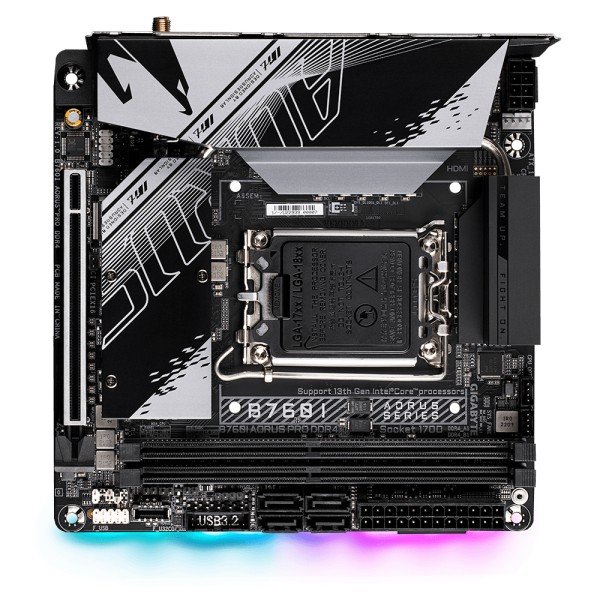 GIGABYTE GIGABYTE B760I AORUS Pro DDR4 S1700
