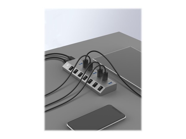 RAIDSONIC Icy Box BOX IB-HUB1701-C3 | 60838 60838