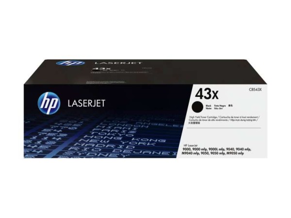 HP 43X Schwarz LaserJet Tonerpatrone (C8543X) C8543X