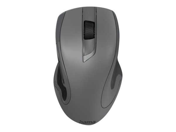 HAMA HAMA MW-900 V2 Kabellos, Funk Maus Laser Ergonomisch Dunkelgrau