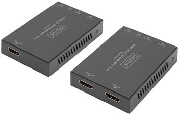 DIGITUS HDMI Extender Set, 4K/60Hz, 70 m, schwarz