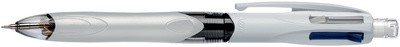 BIC Druckkugelschreiber 4 Colours 3+1 HB, grau/weiß