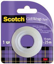Scotch Geschenk-Klebefilm "GiftWrap Tape", 19 mm x 25 m