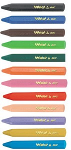 BIC Dreikant-Wachsmalkreide Plastidecor Triangle, 144er