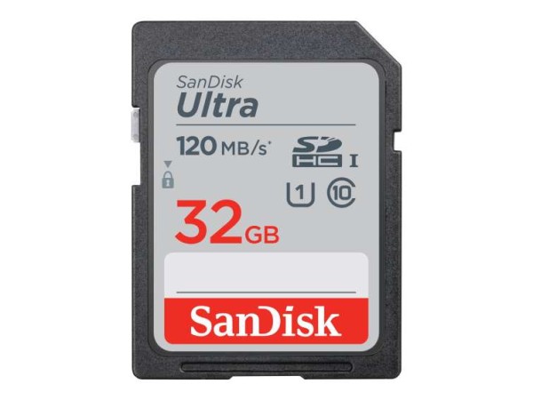 SANDISK ULTRA 32GB SDHC MEMORY SDSDUN4-032G-GN6IM