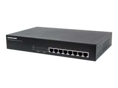 INTELLINET Net Switch 1000T 8P INTELLINET PoE+ Desktop [bk] 560641