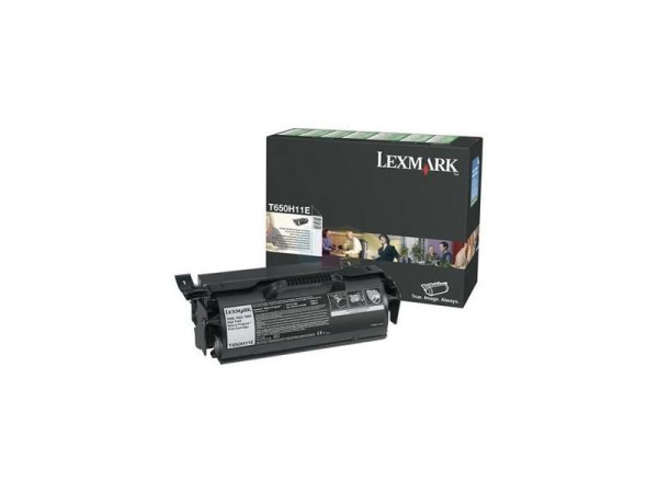 LEXMARK Schwarz Tonerpatrone LRP 650H11E