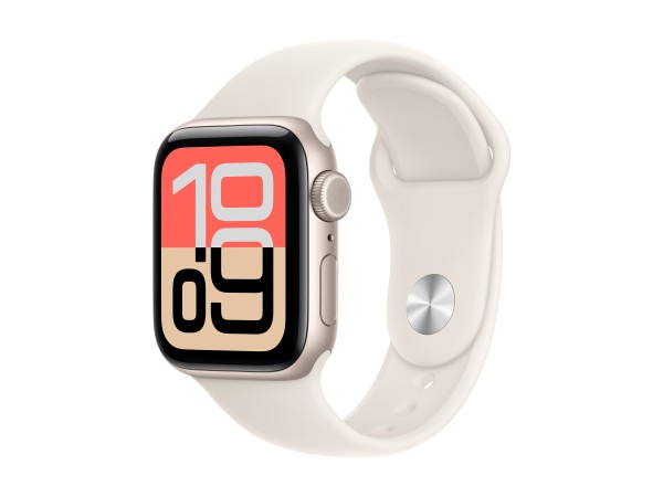 APPLE Watch SE 3 Aluminium Cellular 40mm Polarstern (Sportarmband polarster MEP74ZR/A
