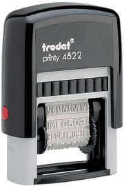 trodat Wortbandstempel Printy 4822, ohne Datum, schwarz