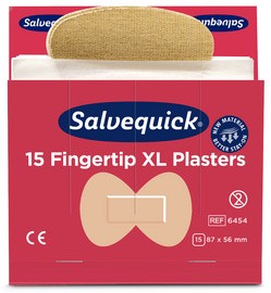 CEDERROTH Salvequick Nachfüllpackung, Fingerkuppen-Pflaster