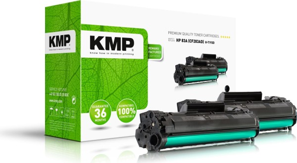 KMP KMP Tonerkartusche ersetzt HP 83A (CF283A)